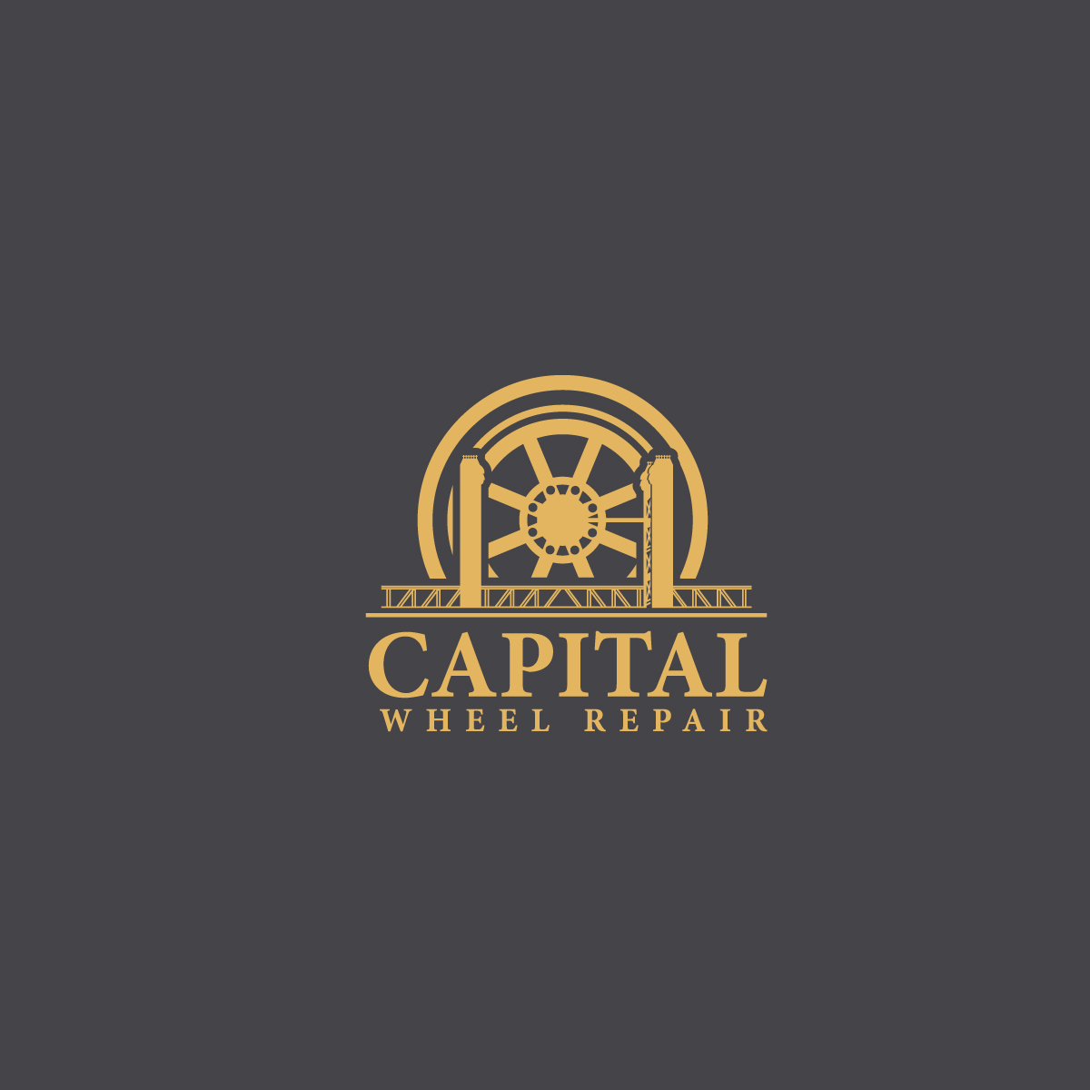 Logo-Design von creative.bugs für Capital Wheel Repair | Design #22263814