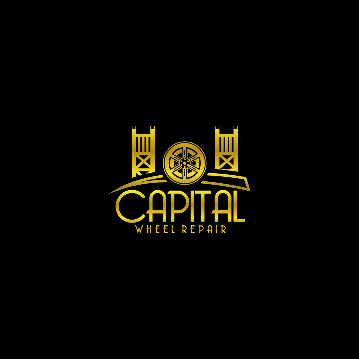 Logo Design by Graphic Bricks for Capital Wheel Repair | Design #22300849