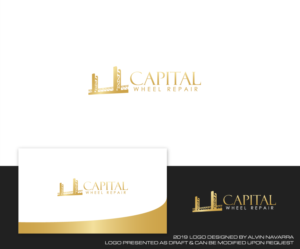 Logo Design by alvinnavarra for Capital Wheel Repair | Design: #22308725