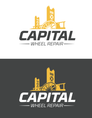 Logo Design by Tengku Shahril Norzaimi for Capital Wheel Repair | Design: #22287268