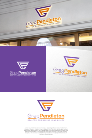 Greg Pendleton, Realtor, and making homes click | Logo Design by untung bertubi-tubi