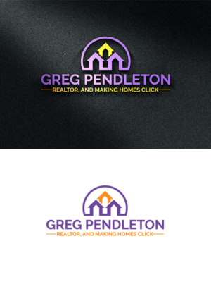 Greg Pendleton, Realtor, and making homes click | Logo Design by Misha Creaitve