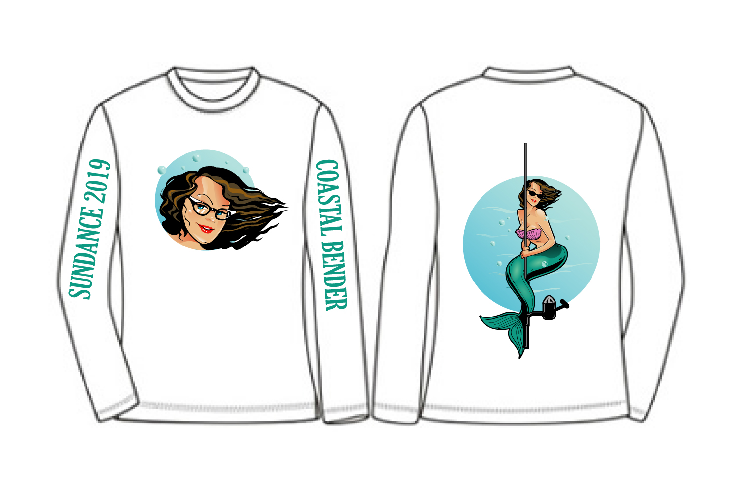 T-shirt Design by Jay Design for Sundance Coastal Pole Benders | Design #22266420