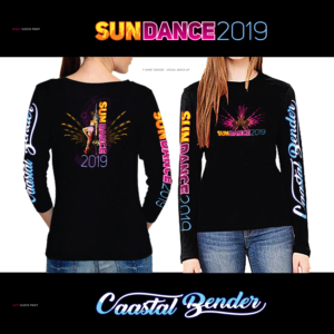 T-shirt Design by DAVIDEZIGN for Sundance Coastal Pole Benders | Design: #22270516