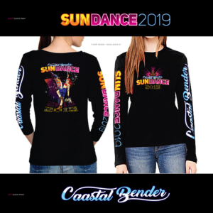 T-shirt Design by DAVIDEZIGN for Sundance Coastal Pole Benders | Design: #22278432