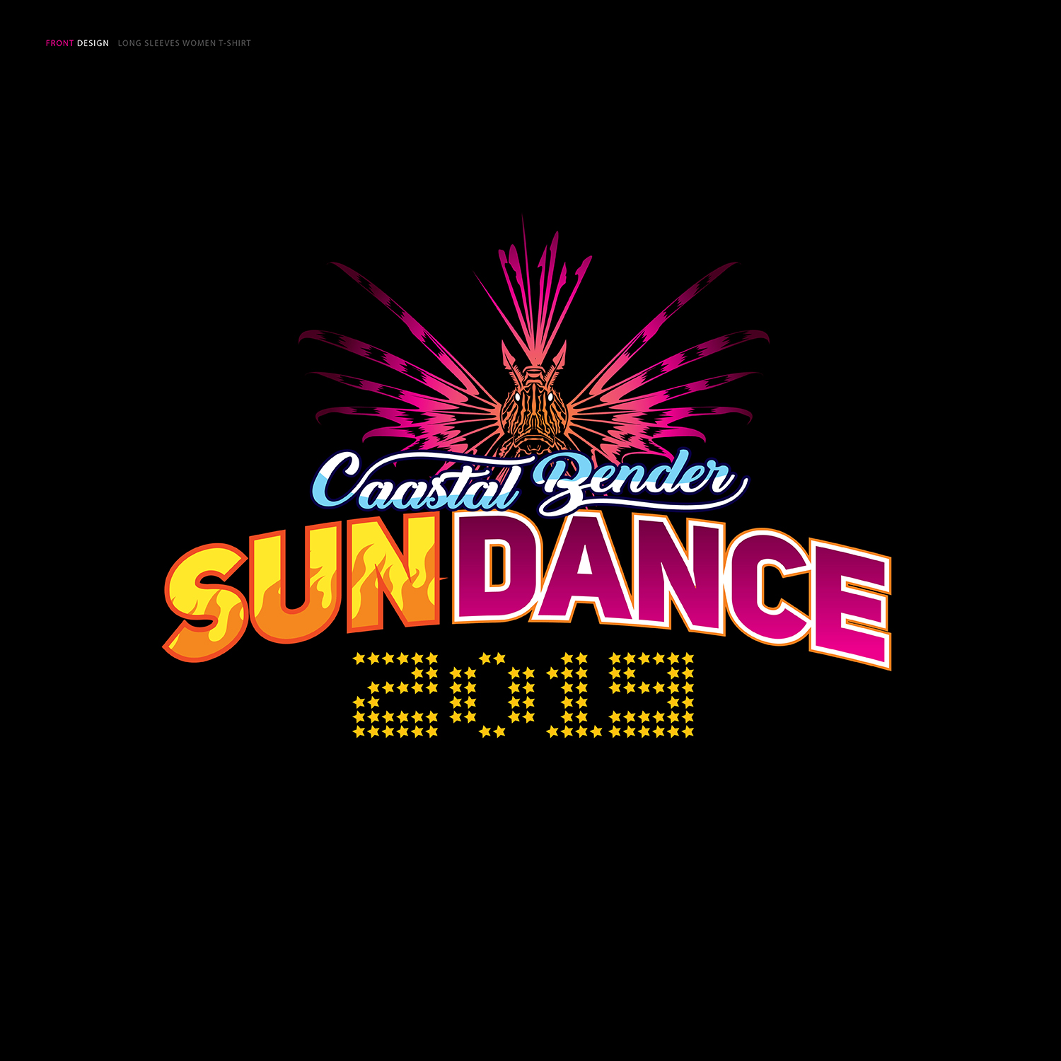 Diseño de Camiseta por DAVIDEZIGN para Sundance Coastal Pole Benders | Diseño #22278434