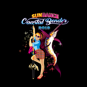 T-shirt Design by DAVIDEZIGN for Sundance Coastal Pole Benders | Design: #22338045