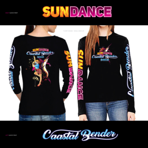 T-shirt Design by DAVIDEZIGN for Sundance Coastal Pole Benders | Design: #22346168