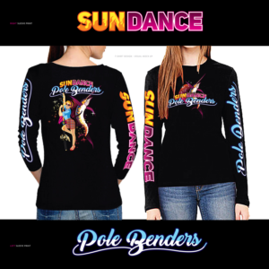 T-shirt Design by DAVIDEZIGN for Sundance Coastal Pole Benders | Design: #22803118