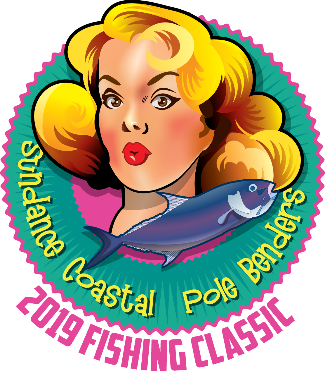 T-shirt Design by Sauher for Sundance Coastal Pole Benders | Design #22349481