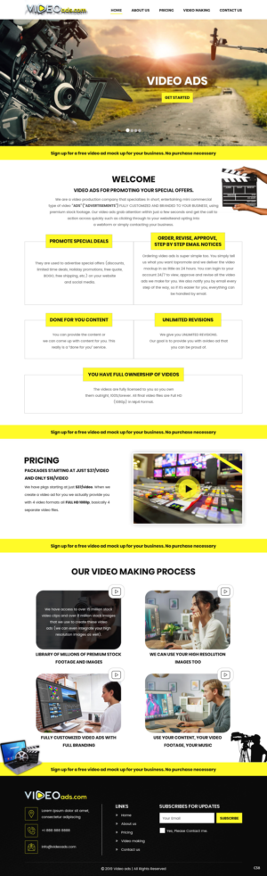 Web Design by pb for Shane | Design: #22268873