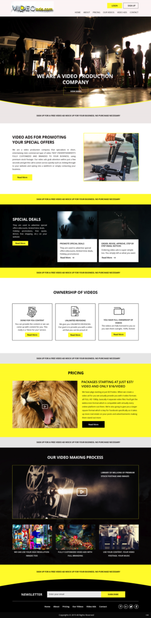Web Design by pb for Shane | Design: #22278934