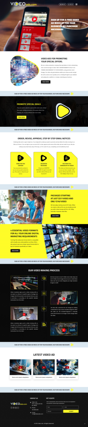 Web Design by pb for Shane | Design: #22285036
