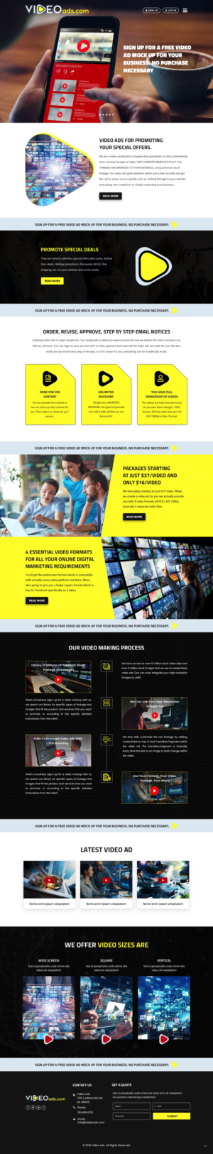 Web Design by pb for Shane | Design #22361122