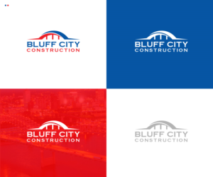 Bluff City Construction  | Logo Design by Grapflix 2022