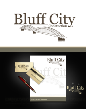 Bluff City Construction  | Logo Design by YERR®