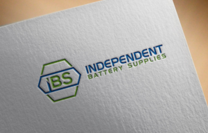 (IBS) Independent Battery Supplies | Logo Design by akterkhadijars