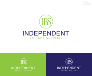 (IBS) Independent Battery Supplies | Logo Design by Dot Design 3