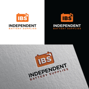 (IBS) Independent Battery Supplies | Logo Design by Rii