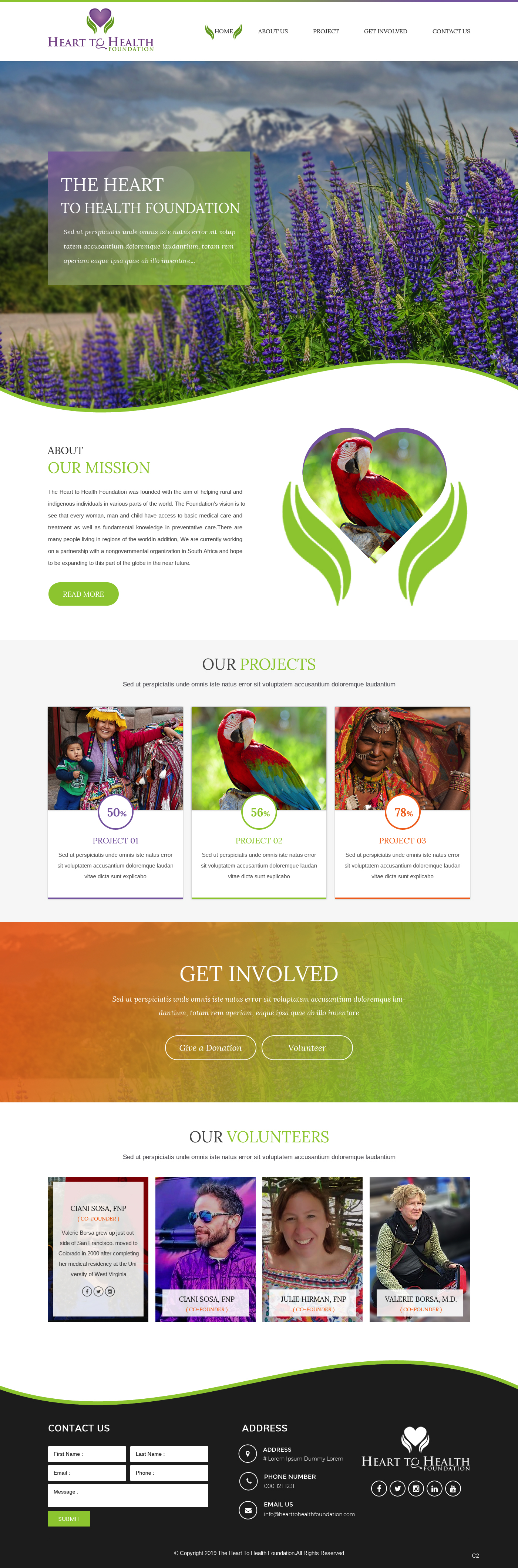 Web Design by pb for Mt Rose Health Center Palliative Care and Hospice | Design #22278860