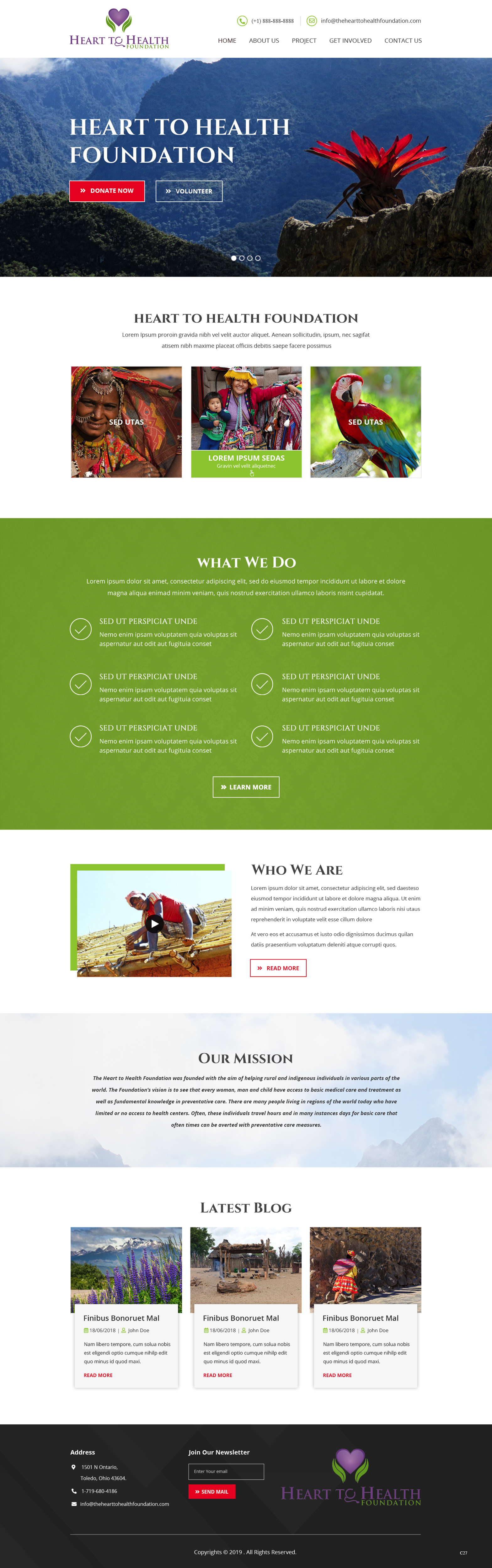Web Design by pb for Mt Rose Health Center Palliative Care and Hospice | Design #22278873