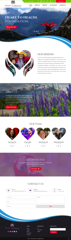 Diseño Web por pb para Mt Rose Health Center Palliative Care and Hospice | Diseño: #22278874