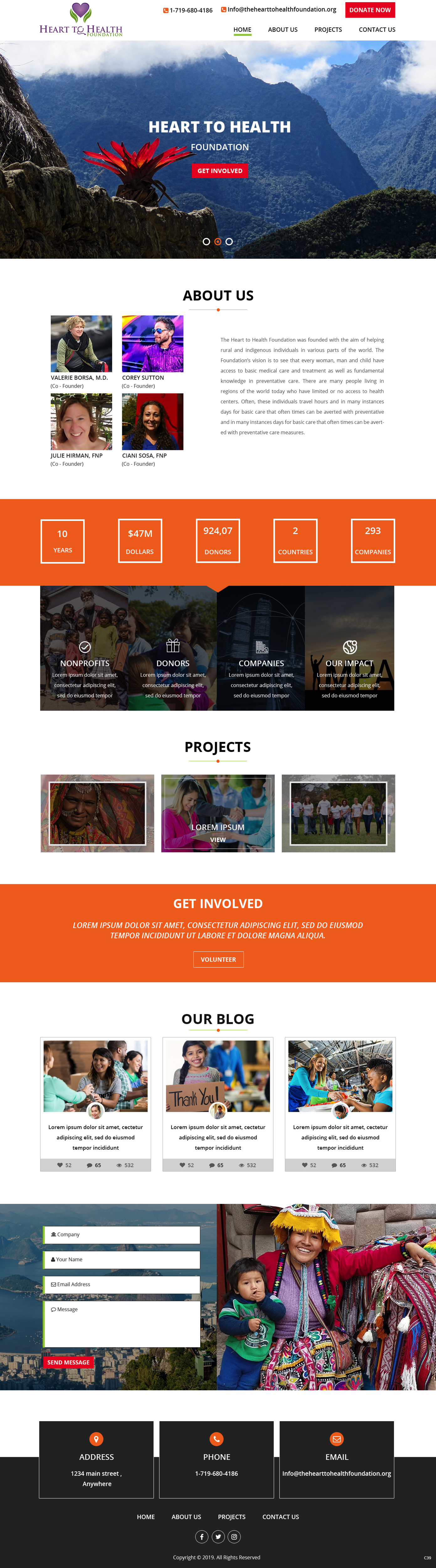 Web Design by pb for Mt Rose Health Center Palliative Care and Hospice | Design #22278878