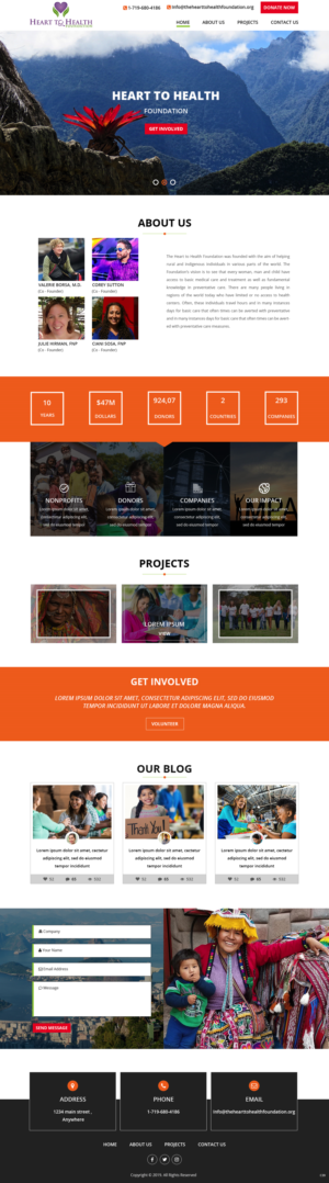 Diseño Web por pb para Mt Rose Health Center Palliative Care and Hospice | Diseño: #22278878