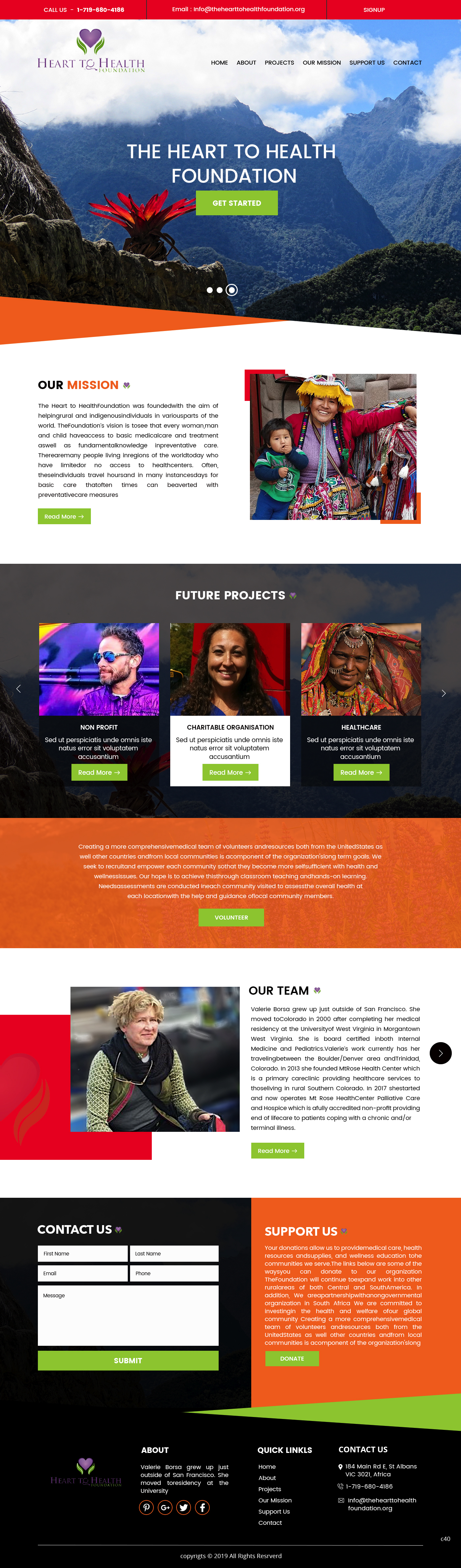 Diseño Web por pb para Mt Rose Health Center Palliative Care and Hospice | Diseño #22278880