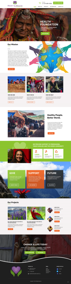 Diseño Web por pb para Mt Rose Health Center Palliative Care and Hospice | Diseño: #22278884