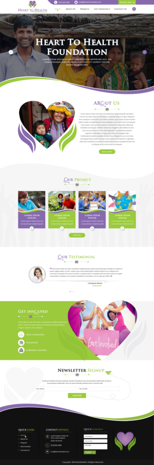 Web Design by Sbss for Mt Rose Health Center Palliative Care and Hospice | Design: #22276839