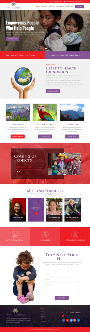 Diseño Web por rightway para Mt Rose Health Center Palliative Care and Hospice | Diseño: #22277550