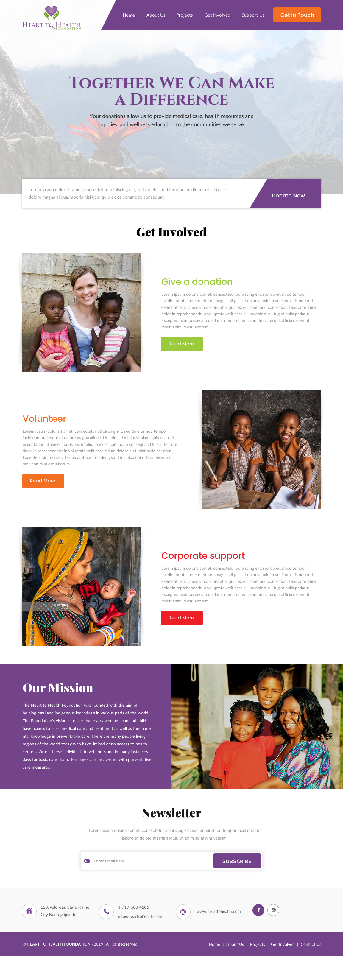 Web Design by rightway for Mt Rose Health Center Palliative Care and Hospice | Design #22277562