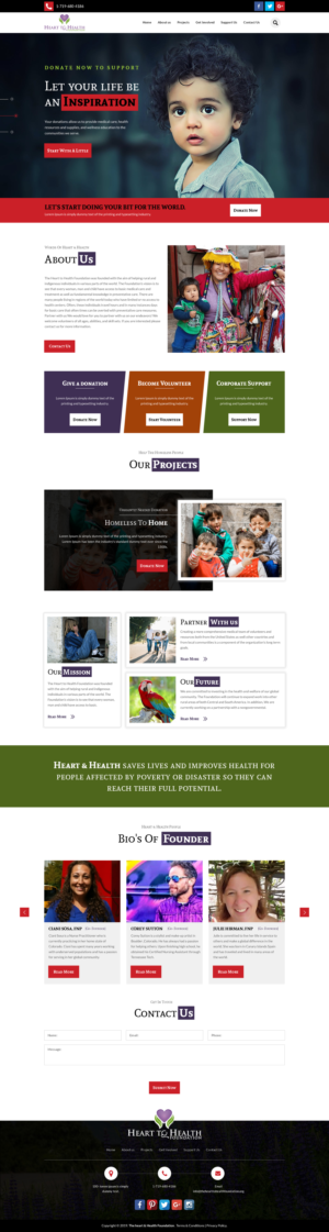 Diseño Web por rightway para Mt Rose Health Center Palliative Care and Hospice | Diseño: #22277565