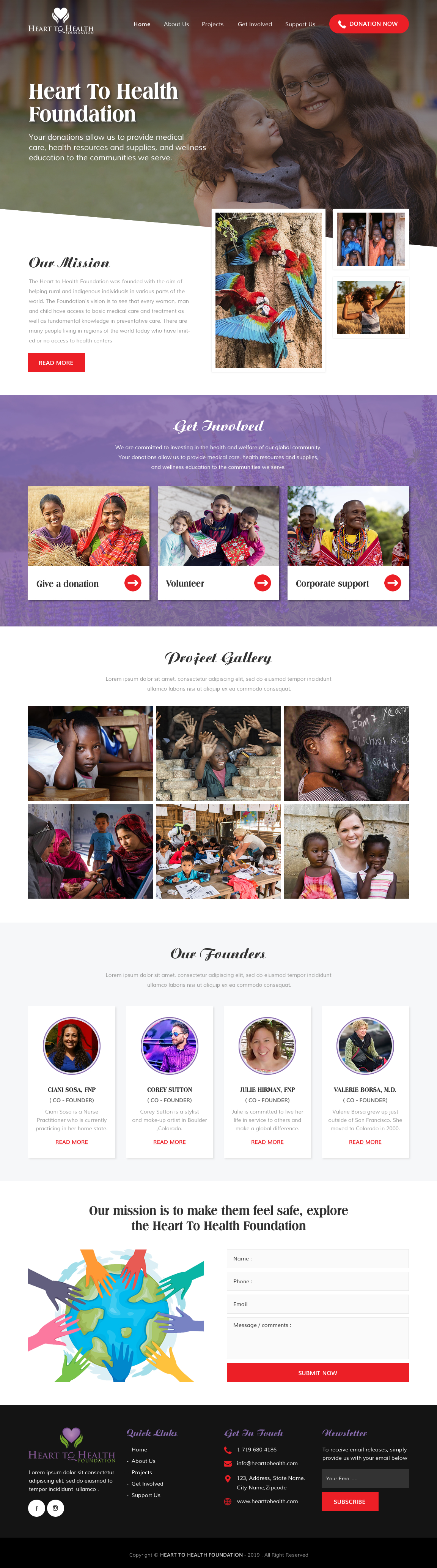 Web Design by rightway for Mt Rose Health Center Palliative Care and Hospice | Design #22277566