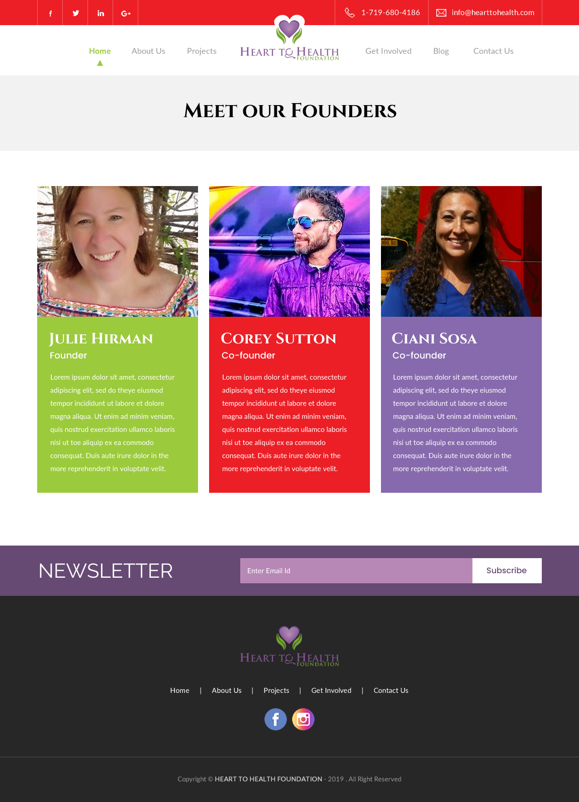 Web-Design von rightway für Mt Rose Health Center Palliative Care and Hospice | Design #22349302