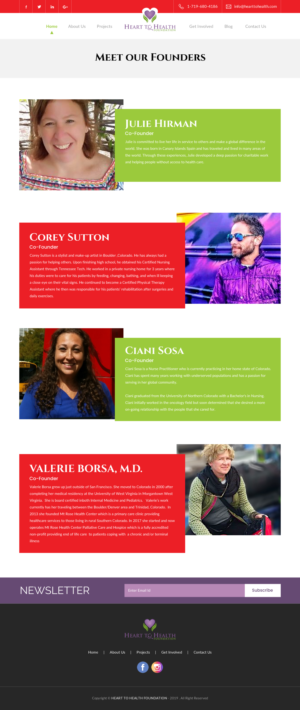 Web Design by rightway for Mt Rose Health Center Palliative Care and Hospice | Design: #22375177