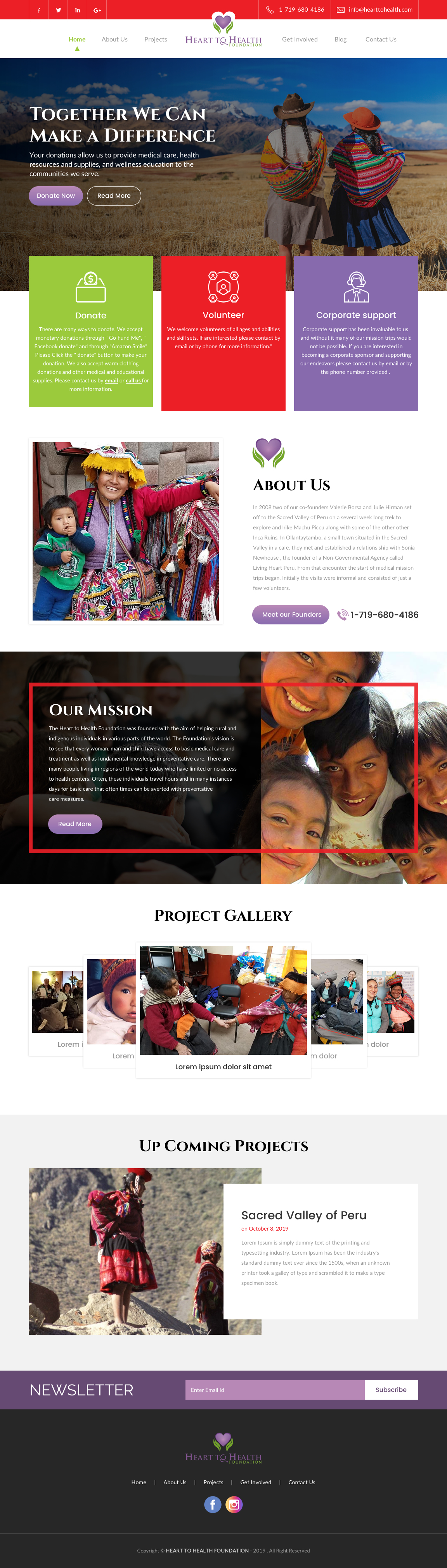 Web Design by rightway for Mt Rose Health Center Palliative Care and Hospice | Design #22486065