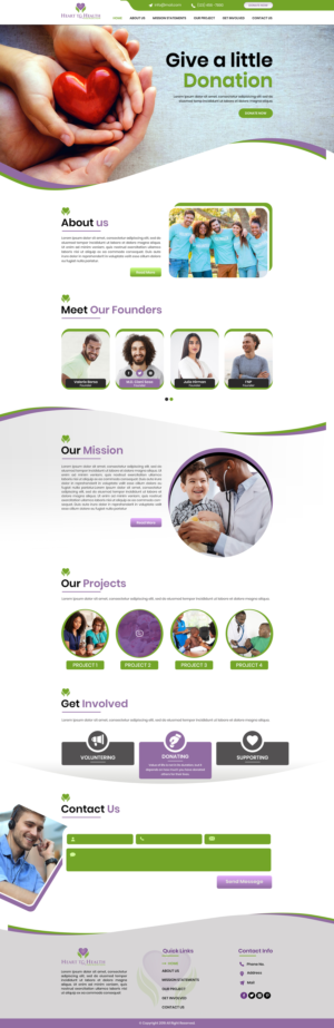 Web Design by SD WEBCREATION for Mt Rose Health Center Palliative Care and Hospice | Design #22279770