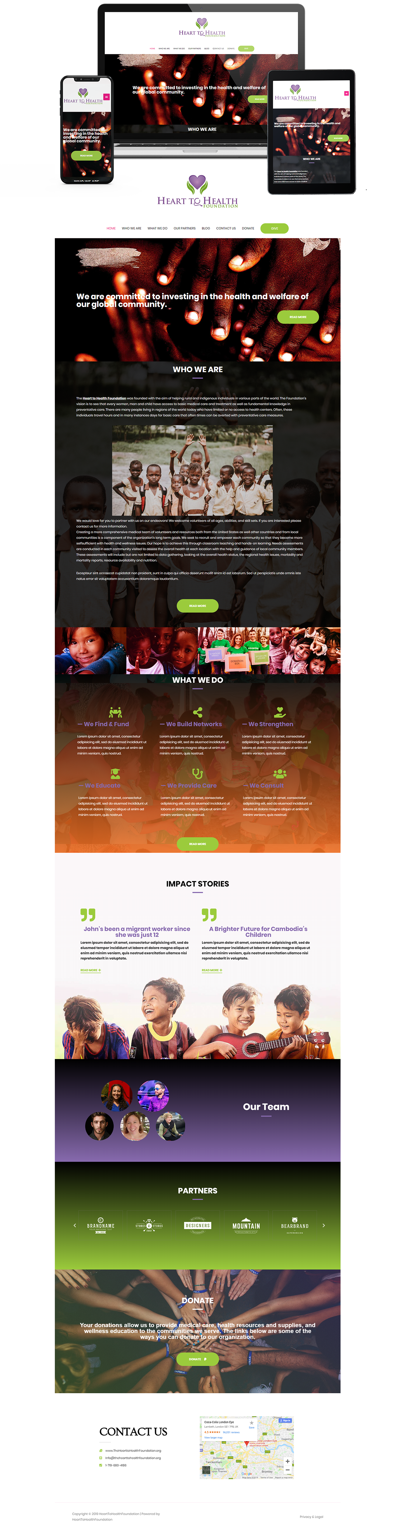 Web Design by JohnDigiTech for Mt Rose Health Center Palliative Care and Hospice | Design #22284121
