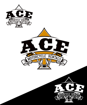 Ace Motorcycle Rentals | Diseño de Logo por StudioD™