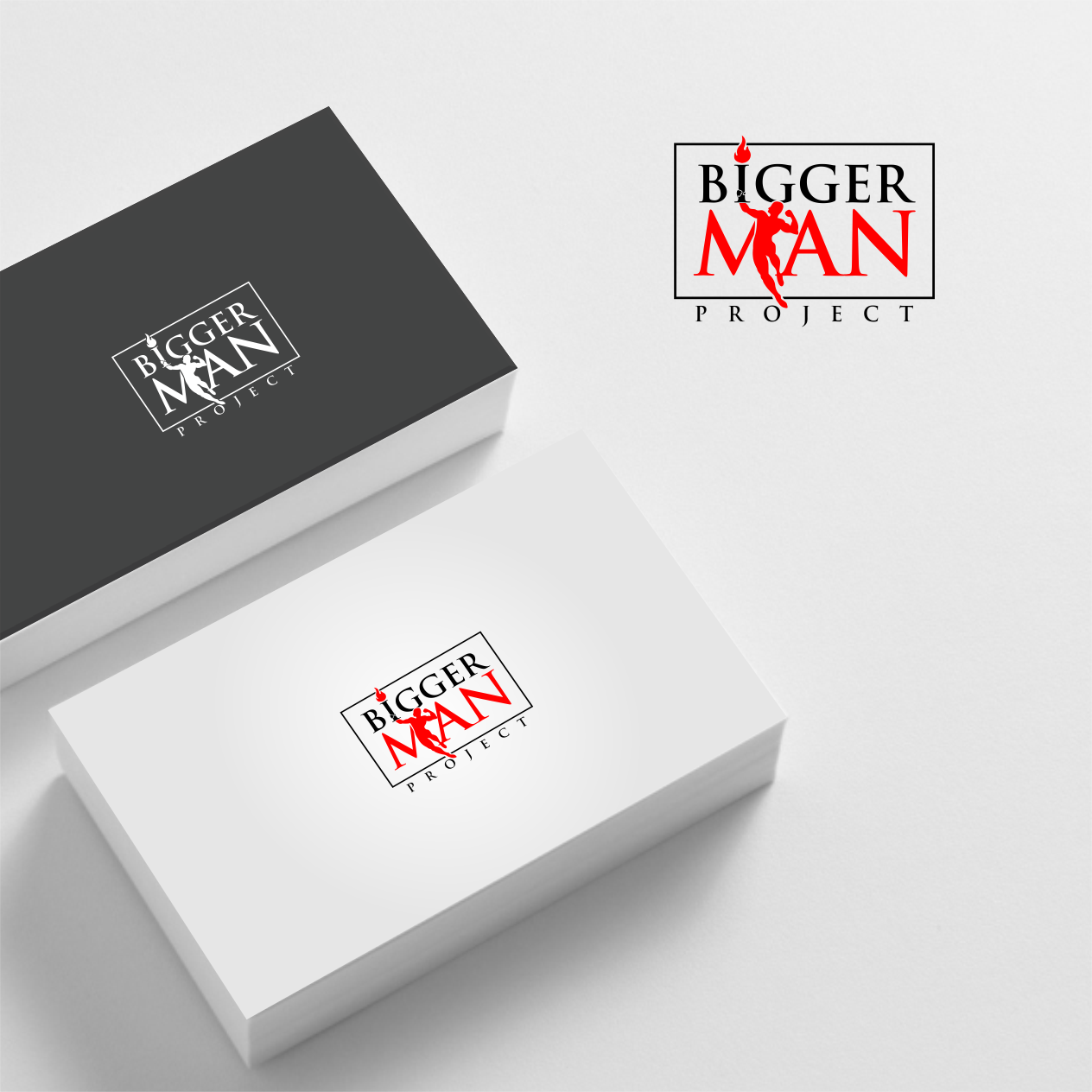 Logo Design by Arham Hidayat for Bigger Man Project | Design #22329587