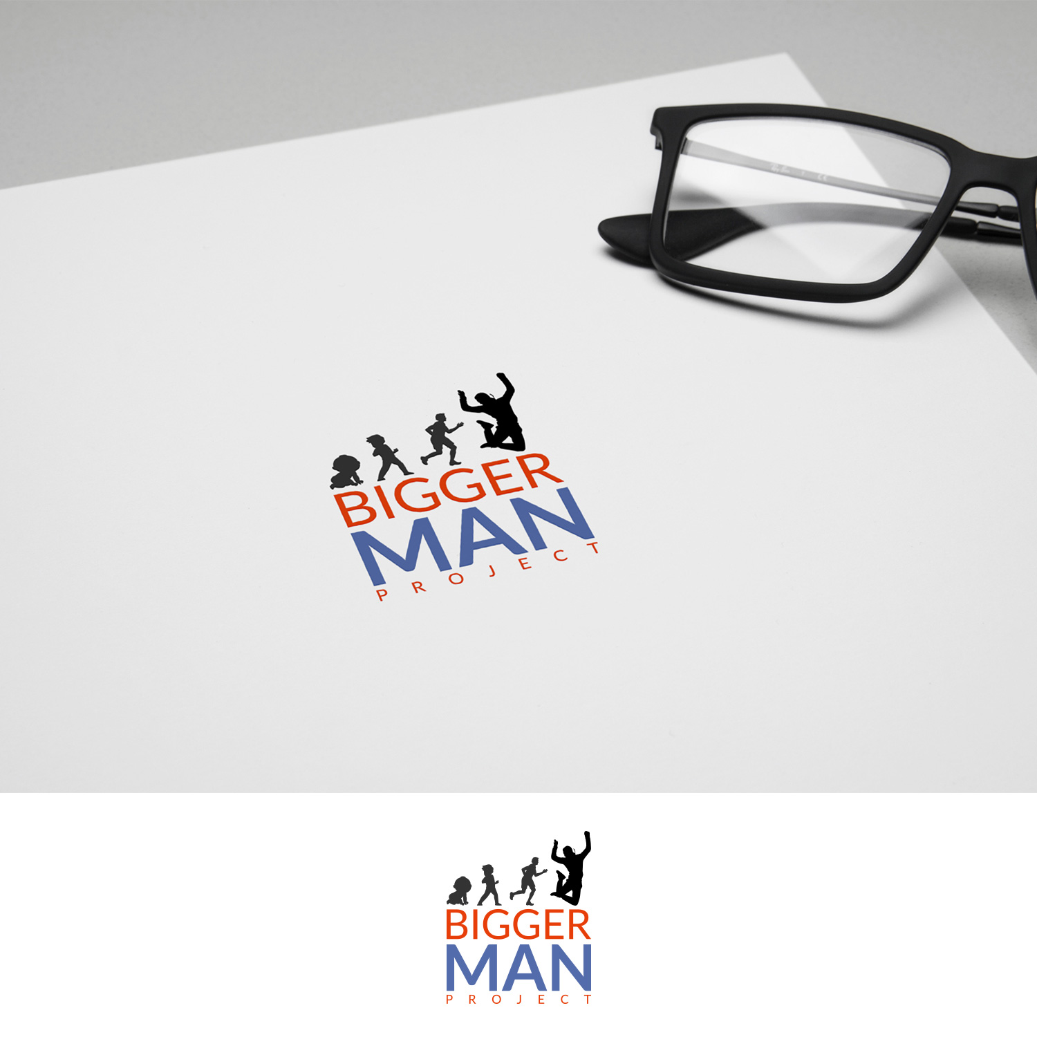 Logo Design by DesignDUO for Bigger Man Project | Design #22275065