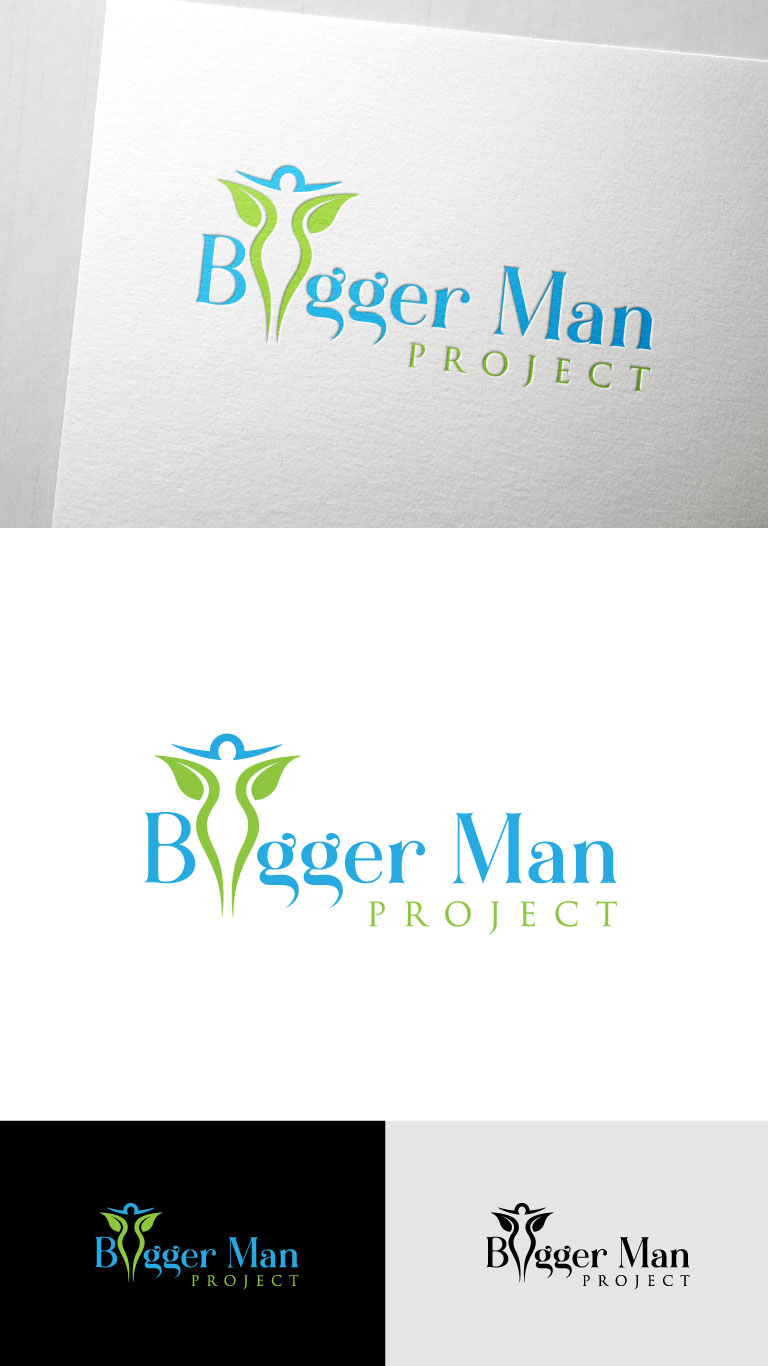 Logo Design by AnteMeridiem for Bigger Man Project | Design #22264220