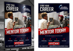 Become a Mentor - For Musicians, Artists, Producers and Teachers | Flyer Design by SAI DESIGNS