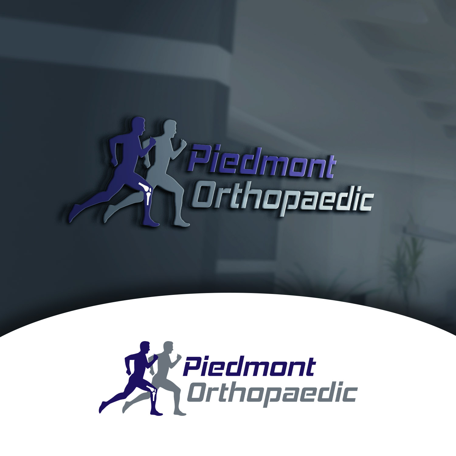 Logo-Design von SGS.Design für Piedmont Sports Medicine and Orhopaedic Clinic | Design #22270153