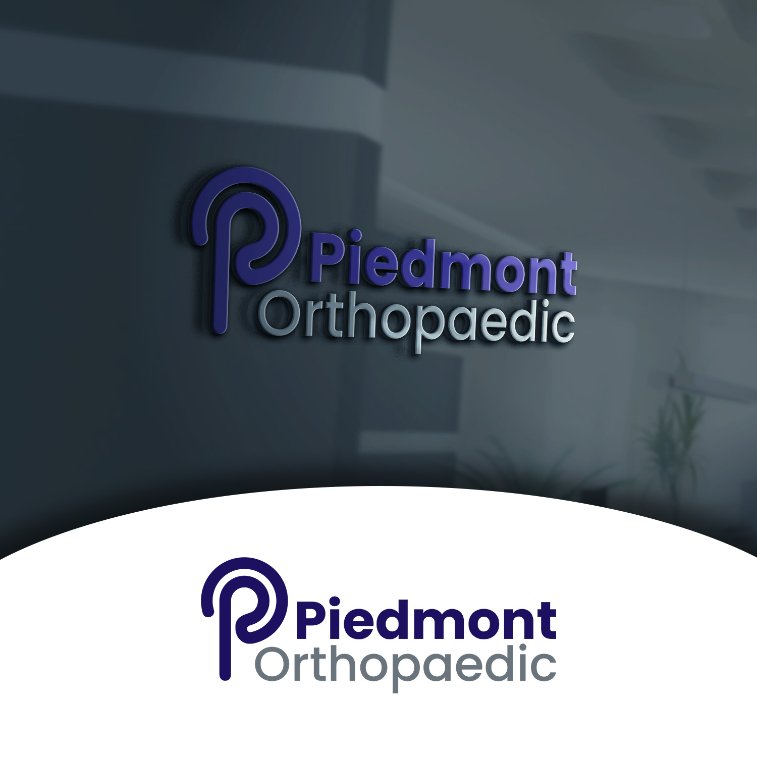 Logo Design by SGS.Design for Piedmont Sports Medicine and Orhopaedic Clinic | Design #22273213