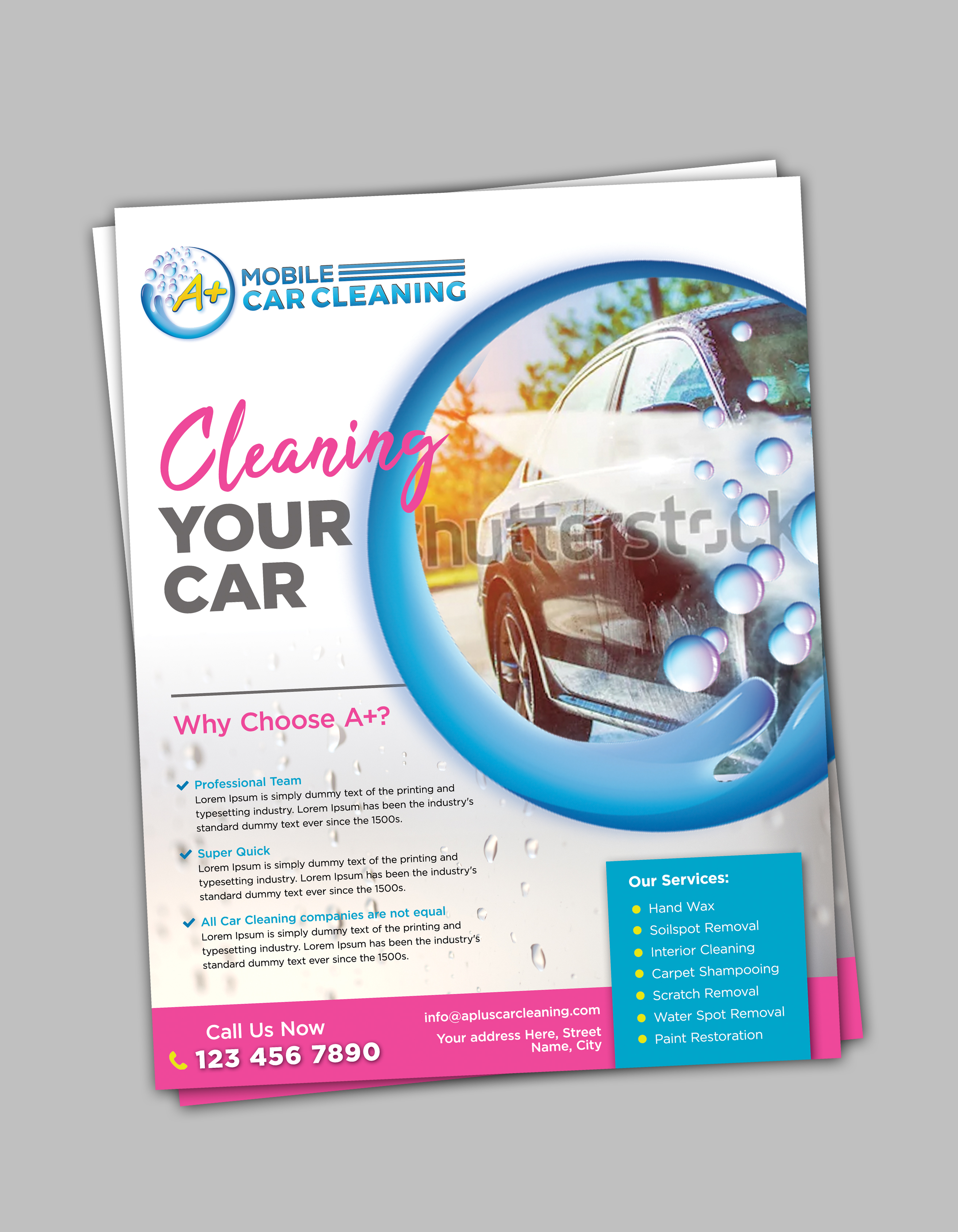 Flyer Design by andreaG_design for this project | Design #22319330