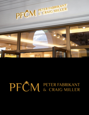 PFCM    (abbreviation for Peter Fabrikant & Craig Miller) | Logo Design by fatiyadesign