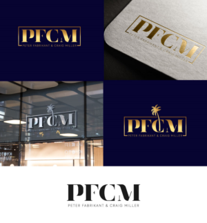 PFCM    (abbreviation for Peter Fabrikant & Craig Miller) | Logo Design by Amethystica